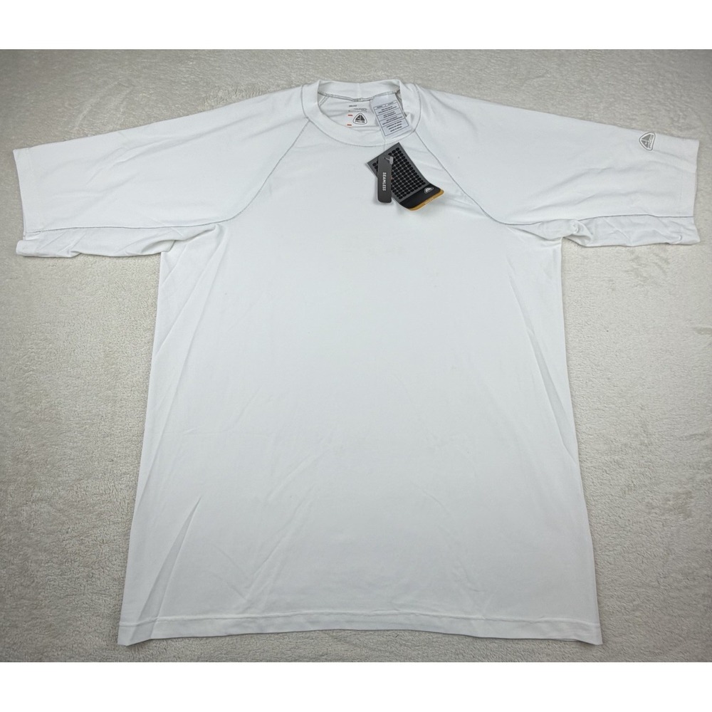 NWT Nike ACG Shirt Mens L White Base‎ Layer Short Sleeve Dri-Fit Outdoors Active